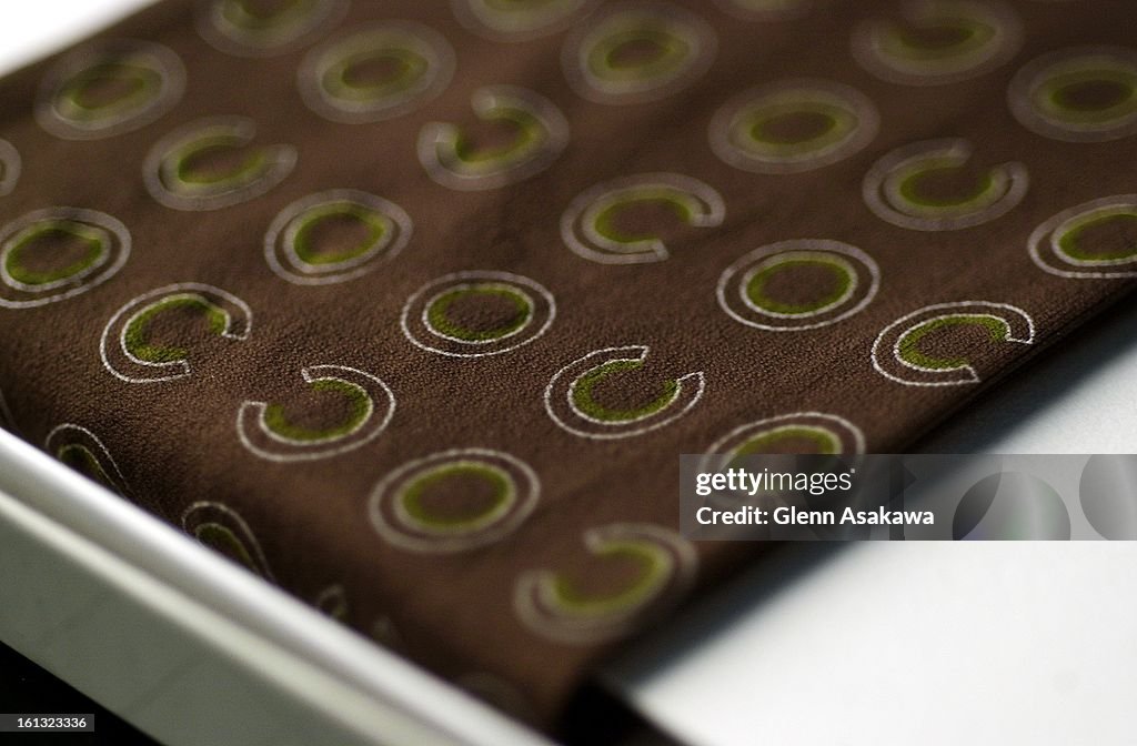 Close-up of Coco Chanel stocking hose for logo fashion. News Photo - Getty  Images