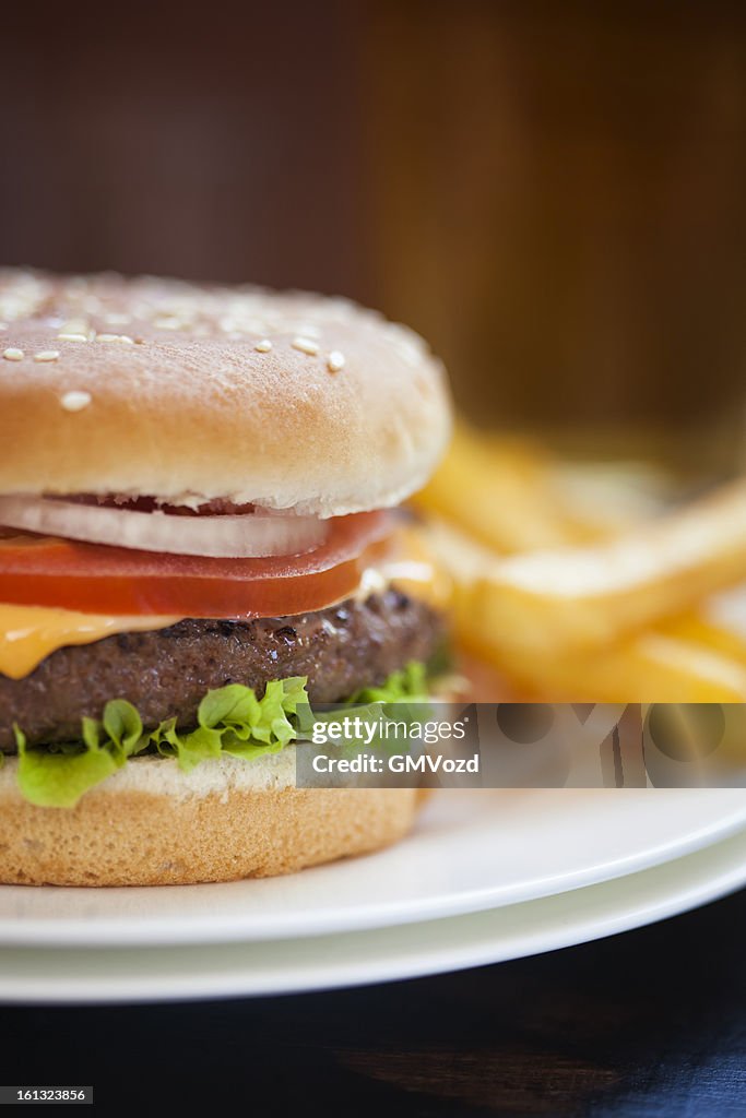 Burger with Fries