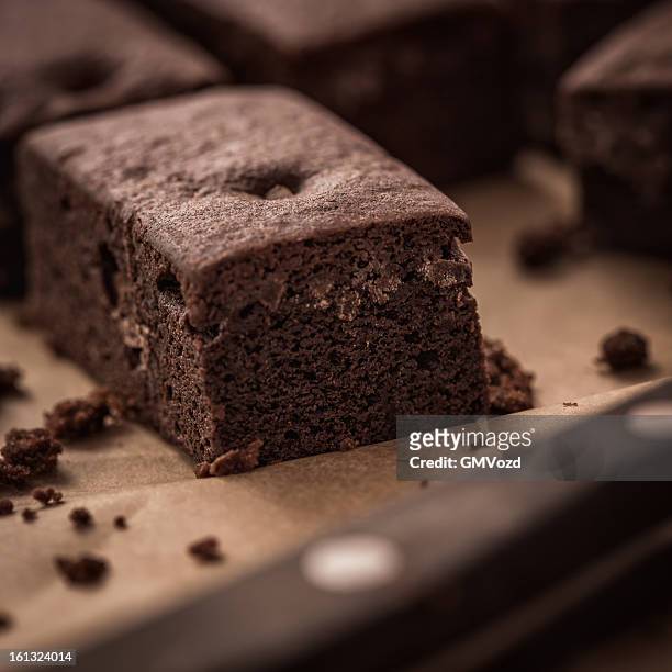 brownies - chocolate cake stock pictures, royalty-free photos & images