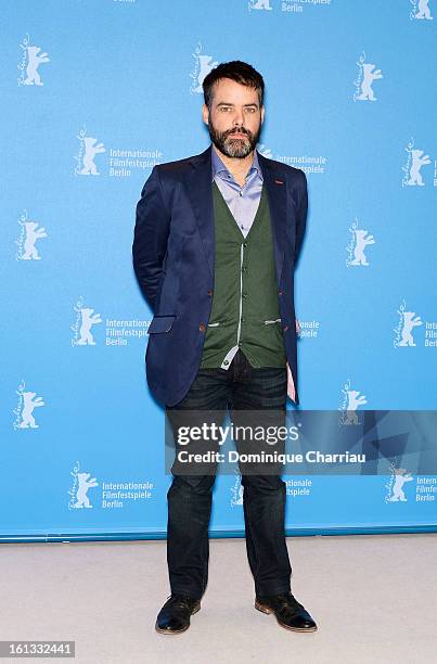 Sebastian Lelio attends the 'Gloria' Photocall during the 63rd Berlinale International Film Festival at the Grand Hyatt Hotel on February 10, 2013 in...