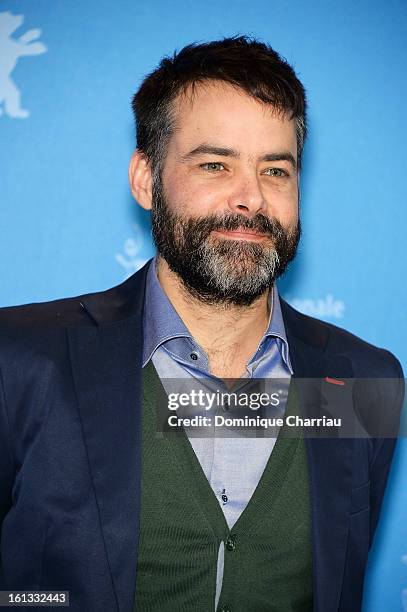 Sebastian Lelio attends the 'Gloria' Photocall during the 63rd Berlinale International Film Festival at the Grand Hyatt Hotel on February 10, 2013 in...