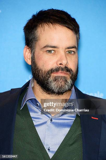 Sebastian Lelio attends the 'Gloria' Photocall during the 63rd Berlinale International Film Festival at the Grand Hyatt Hotel on February 10, 2013 in...