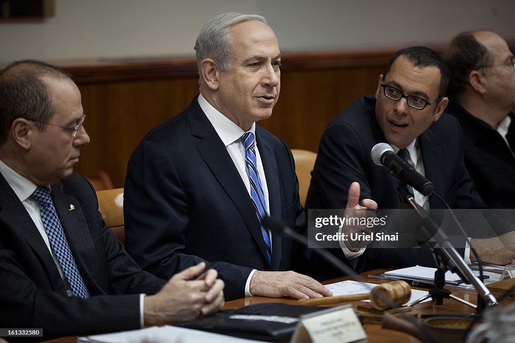 Israeli Weekly Cabinet Meeting