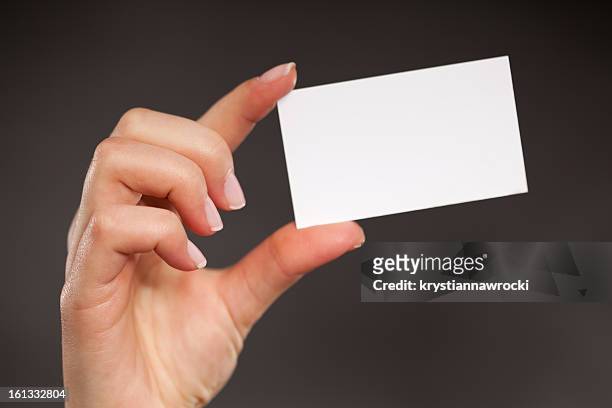 blank business card - branding identity stock pictures, royalty-free photos & images