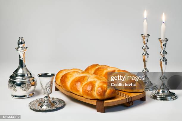 shabbat - braided bread stock pictures, royalty-free photos & images