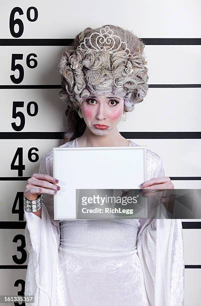 fairy tale princess mugshot - arrest stock pictures, royalty-free photos & images