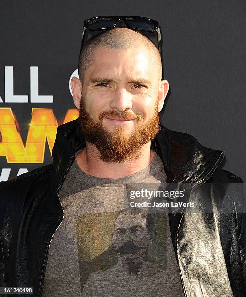 Jonny Gomes attends the Cartoon Network 3rd annual Hall Of Game Awards at Barker Hangar on February 9, 2013 in Santa Monica, California.