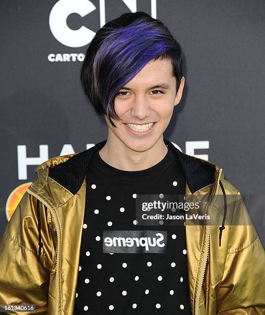 Cole Plante attends the Cartoon Network 3rd annual Hall Of Game Awards at Barker Hangar on February 9, 2013 in Santa Monica, California.