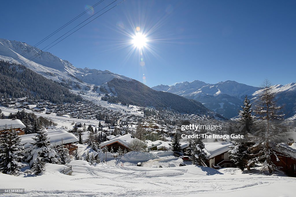 Danish Royals On Ski Holiday In Verbier