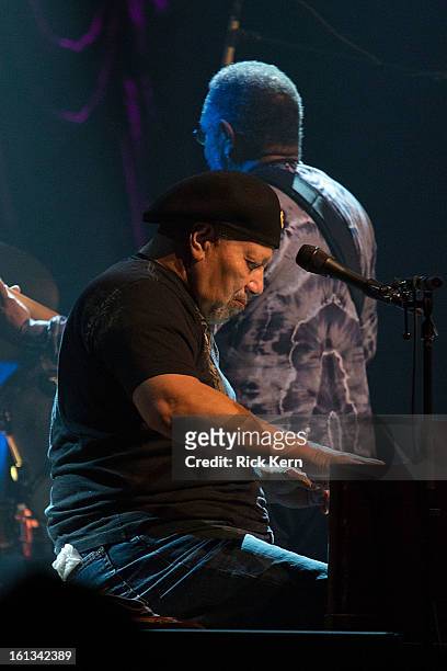 Musician Art "Poppa Funk" Neville of Funky Meters performs in concert at ACL Live on February 9, 2013 in Austin, Texas.