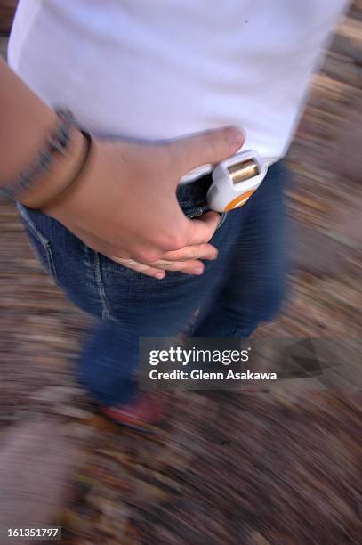 For accurate counting, a pedometer should be clipped to a belt or waistband in front of the hip, notcarried in a pcket or tipped into a horizontal...