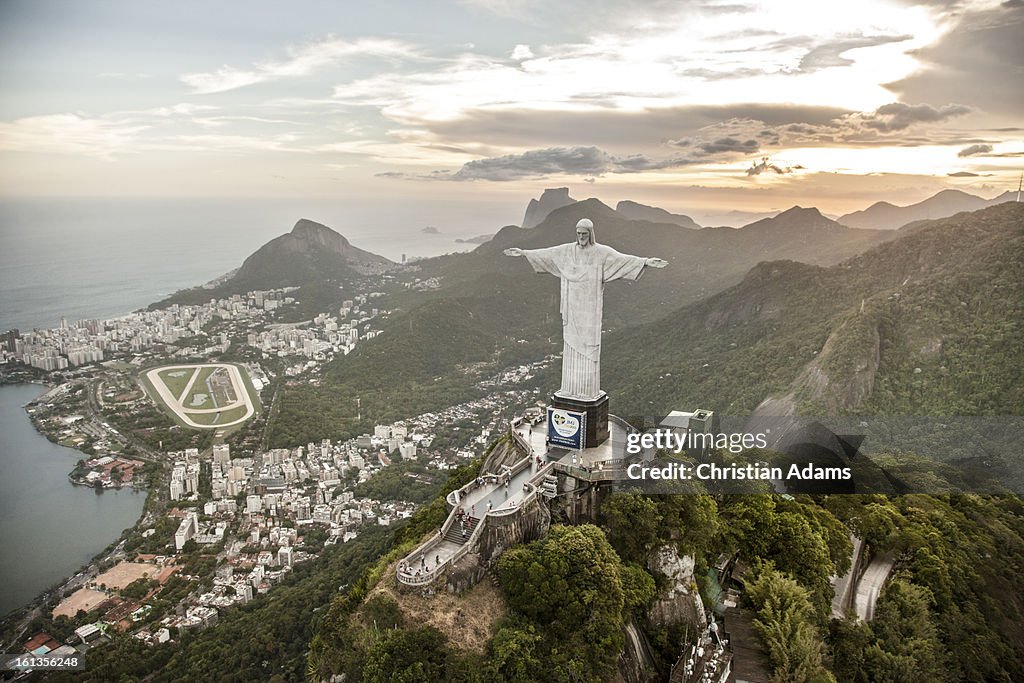 Christ the Redeemer statue on Corcovado