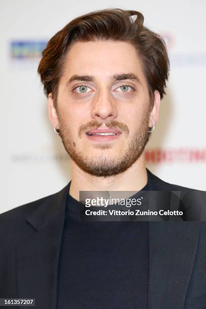 Actor Luca Marinelli attends Shooting Stars 2013 during the 63rd International Berlinale Film Festival at Hotel de Rome on February 10, 2013 in...