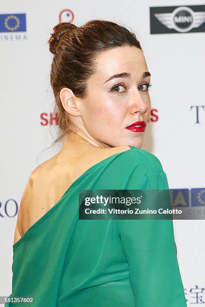 Actress Arta Dobroshi attends Shooting Stars 2013 during the 63rd International Berlinale Film Festival at Hotel de Rome on February 10, 2013 in...
