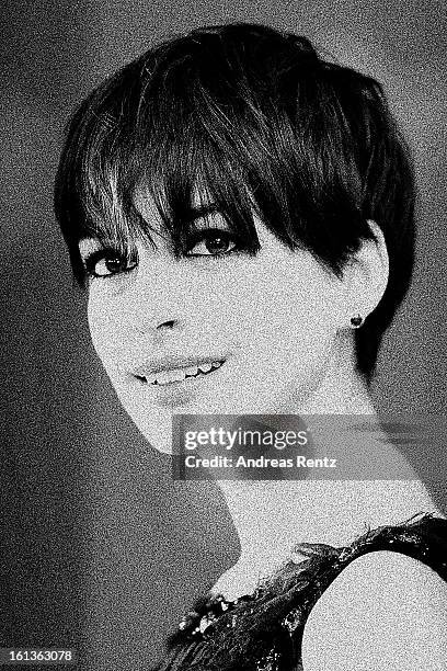 Anne Hathaway attends the 'Les Miserables' Photocall during the 63rd Berlinale International Film Festival at Grand Hyatt Hotel on February 9, 2013...