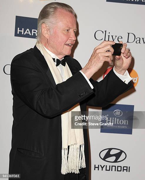Jon Voight arrives at the The 55th Annual GRAMMY Awards - Pre-GRAMMY Gala And Salute To Industry Icons Honoring L.A. Reid on February 9, 2013 in Los...