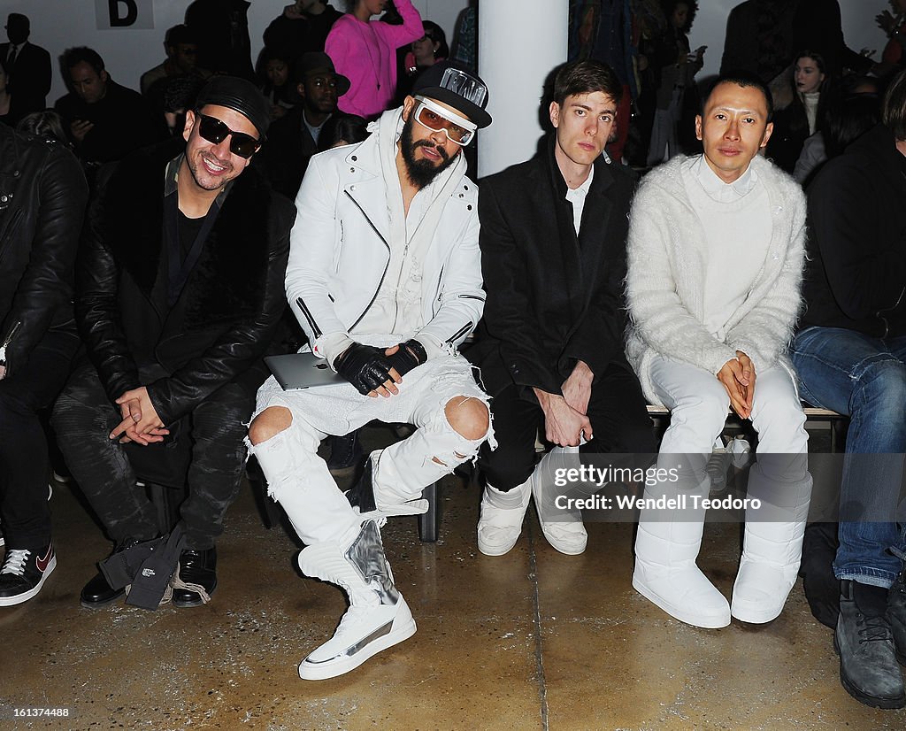 Hood By Air - Front Row & Backstage - Fall 2013 MADE Fashion Week