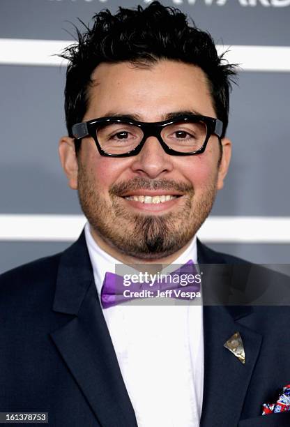 Musician Hector Perez attends the 55th Annual GRAMMY Awards at STAPLES Center on February 10, 2013 in Los Angeles, California.