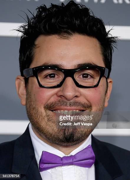 Musician Hector Perez attends the 55th Annual GRAMMY Awards at STAPLES Center on February 10, 2013 in Los Angeles, California.