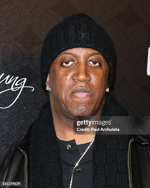 Cash Money Records Co-CEO Ronald "Slim" Williams attends the Cash Money Records 4th annual Pre-GRAMMY Awards party on February 9, 2013 in West...