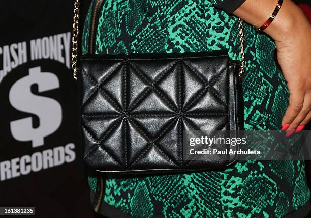 Recording Artist Christina Milian attends the Cash Money Records 4th annual Pre-GRAMMY Awards party on February 9, 2013 in West Hollywood, California.