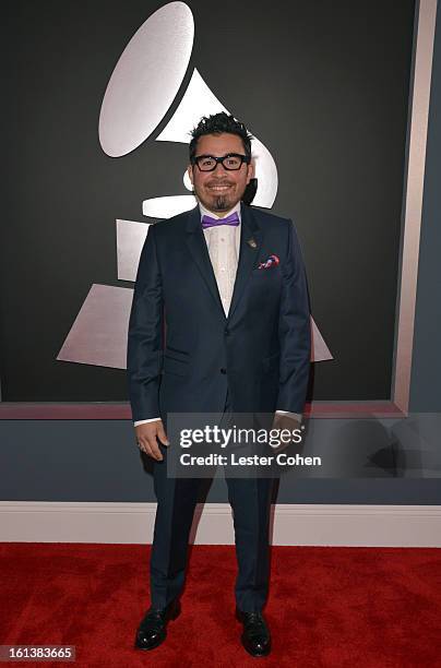 Musician Hector Perez attends the 55th Annual GRAMMY Awards at STAPLES Center on February 10, 2013 in Los Angeles, California.