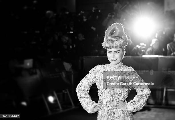 Paloma Faith attends the EE British Academy Film Awards at The Royal Opera House on February 10, 2013 in London, England.