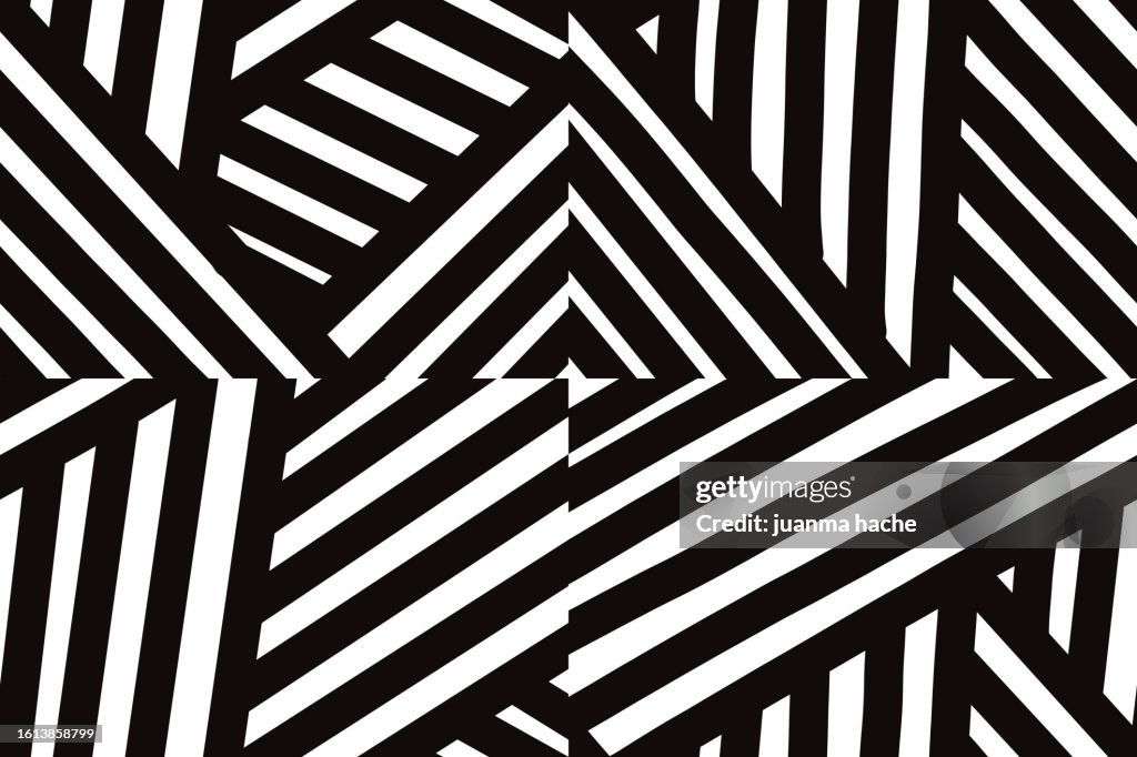 Abstract organic shape seamless pattern with colorful geometric doodles