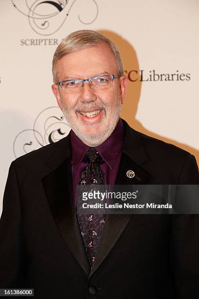 Leonard Maltin attends The USC Libaries Twenty-Fifth Anuual Scripter Awards at USC Campus, Doheney Library on February 9, 2013 in Los Angeles,...