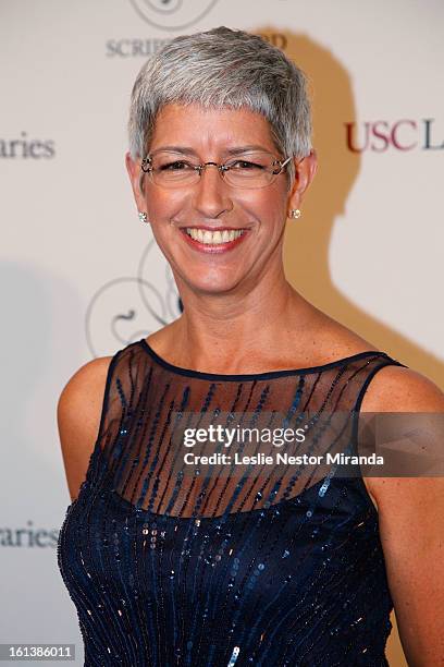 Dean of the USC Libraries Catherine Quinlan attends The USC Libaries Twenty-Fifth Anuual Scripter Awards at USC Campus, Doheney Library on February...