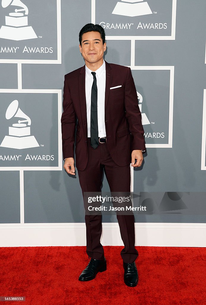 The 55th Annual GRAMMY Awards - Arrivals