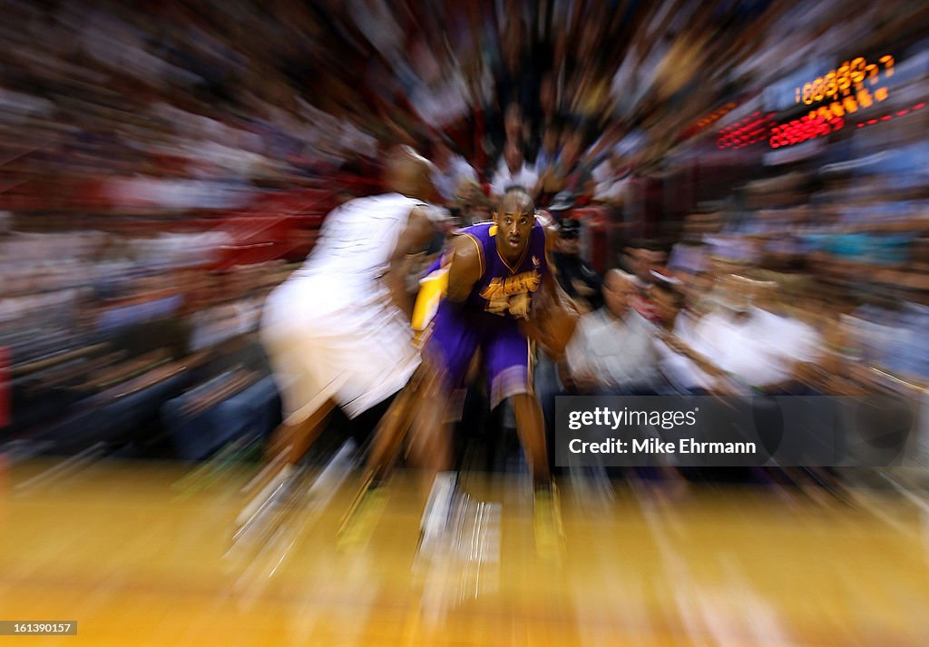 Los Angeles Lakers v Miami Heat