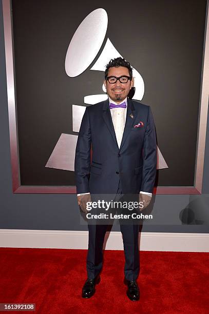 Musician Hector Perez attends the 55th Annual GRAMMY Awards at STAPLES Center on February 10, 2013 in Los Angeles, California.