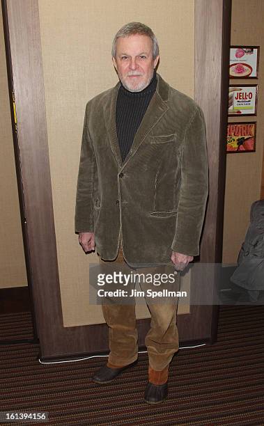 Actor Ron Raines attends the "Spontaneous Construction" premiere at Guy?s American Kitchen & Bar on February 10, 2013 in New York City.