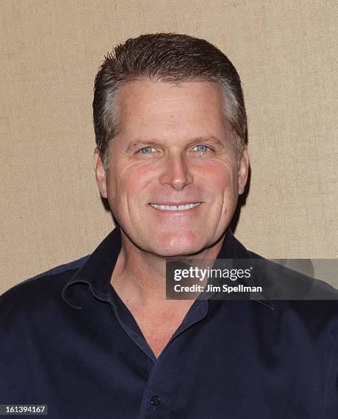 Actor Robert Newman attends the "Spontaneous Construction" premiere at Guy?s American Kitchen & Bar on February 10, 2013 in New York City.