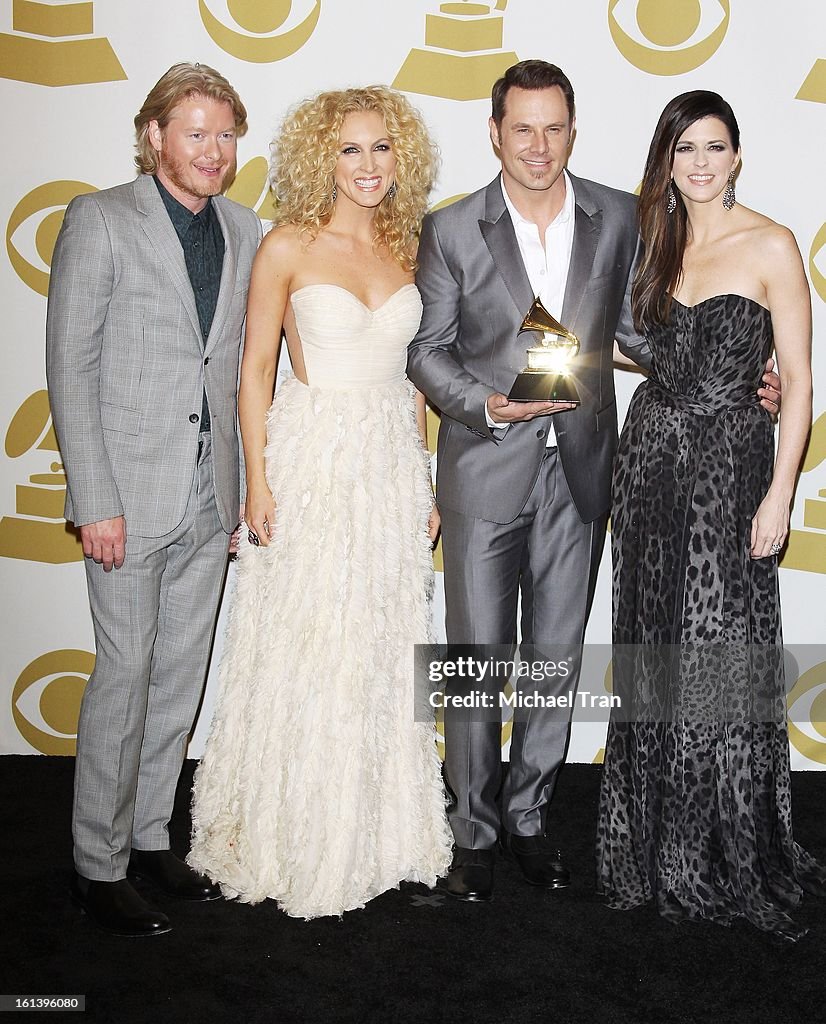 The 55th Annual GRAMMY Awards - Press Room