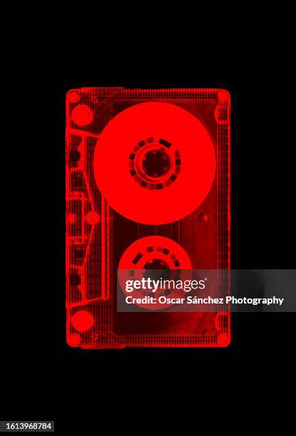 cassette audio tape - the past stock pictures, royalty-free photos & images