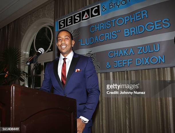 Christopher 'Ludacris' Bridges attends The 9th Annual Bryan-Michael Cox/SESAC Brunch Honoring Ludacris at Four Seasons Hotel Los Angeles at Beverly...