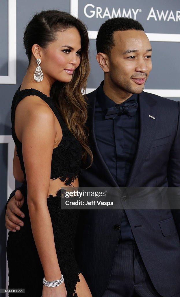 The 55th Annual GRAMMY Awards - Red Carpet