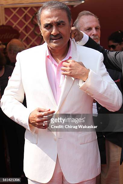 Praful Patel attends Cartier 'Travel With Style' Concours 2013 at Taj Lands End on February 10, 2013 in Mumbai, India.