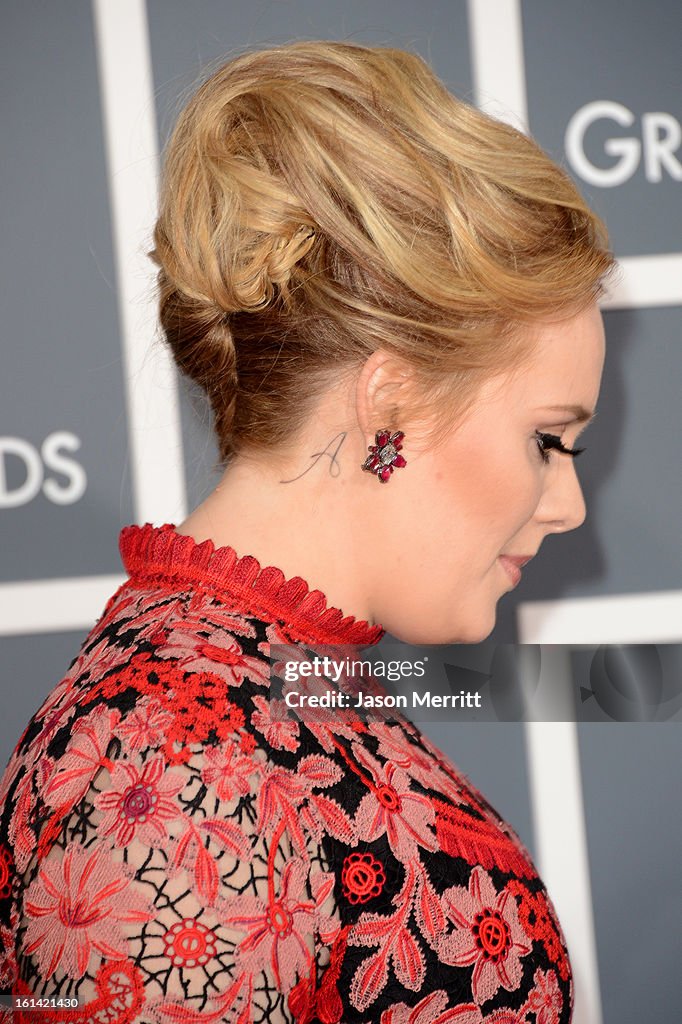 The 55th Annual GRAMMY Awards - Arrivals