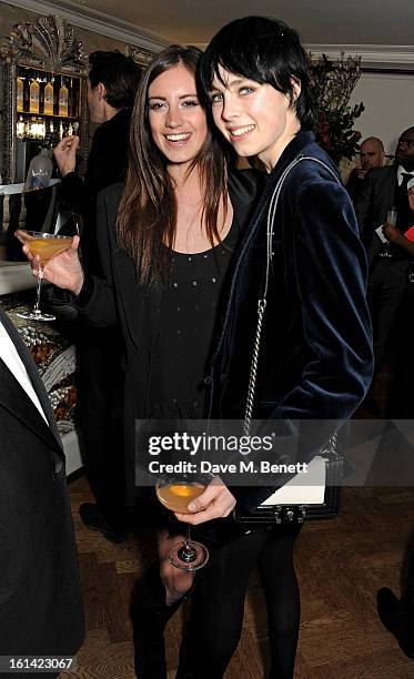 Edie Campbell attends The Weinstein Company and Entertainment Film Distributors Post-BAFTA Party hosted by Chopard and Grey Goose at LouLou's on...