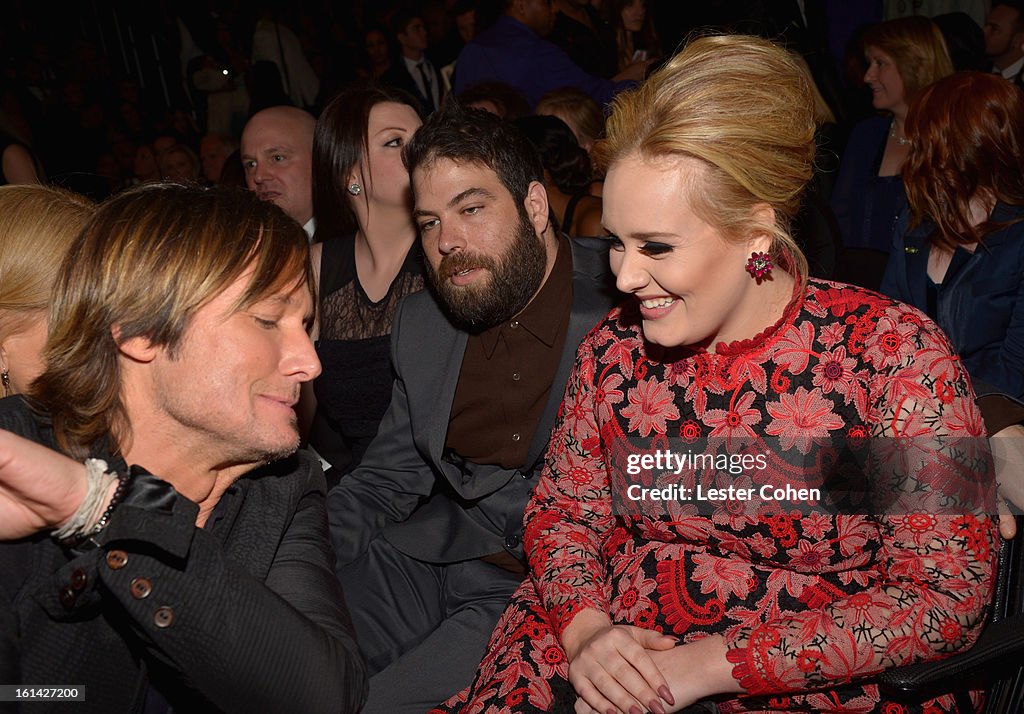 The 55th Annual GRAMMY Awards - Backstage And Audience