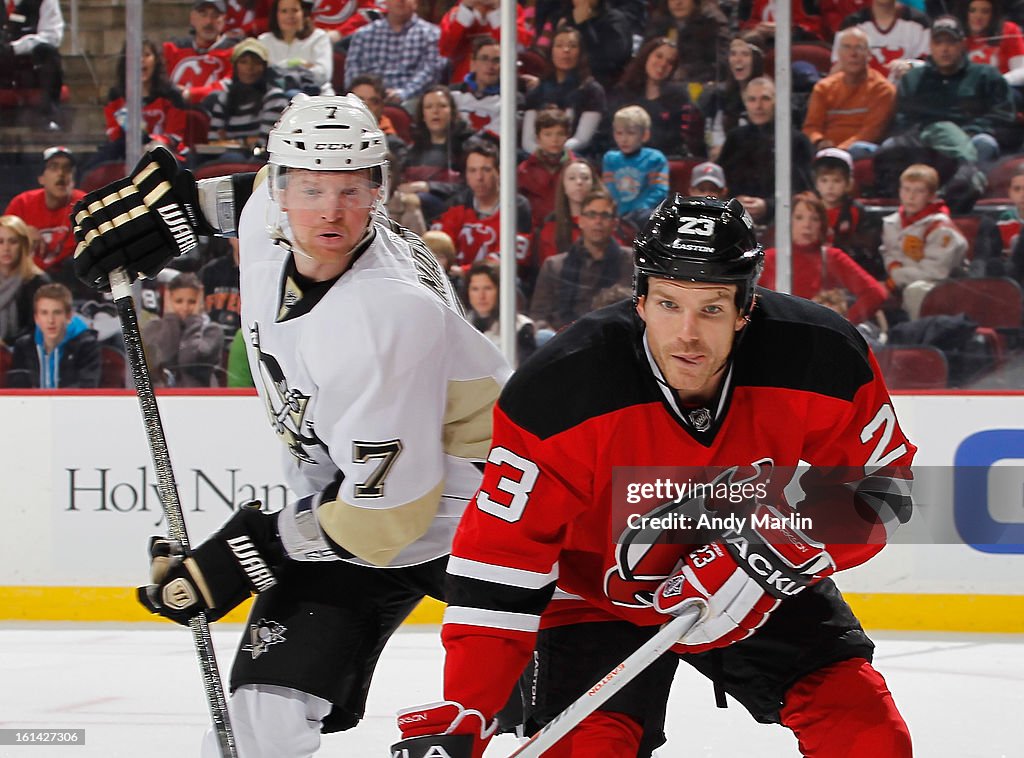 Pittsburgh Penguins v New Jersey Devils