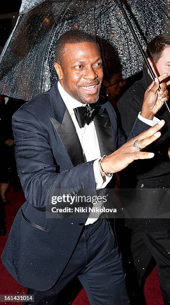 Chris Tucker sighting on February 10, 2013 in London, England.