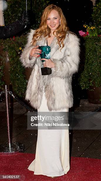 Juno Temple sighting on February 10, 2013 in London, England.