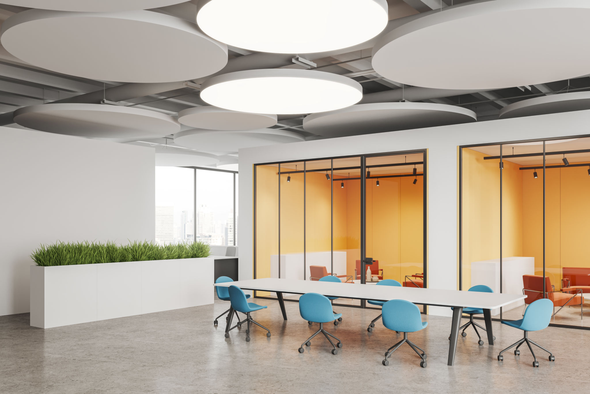 office communal area