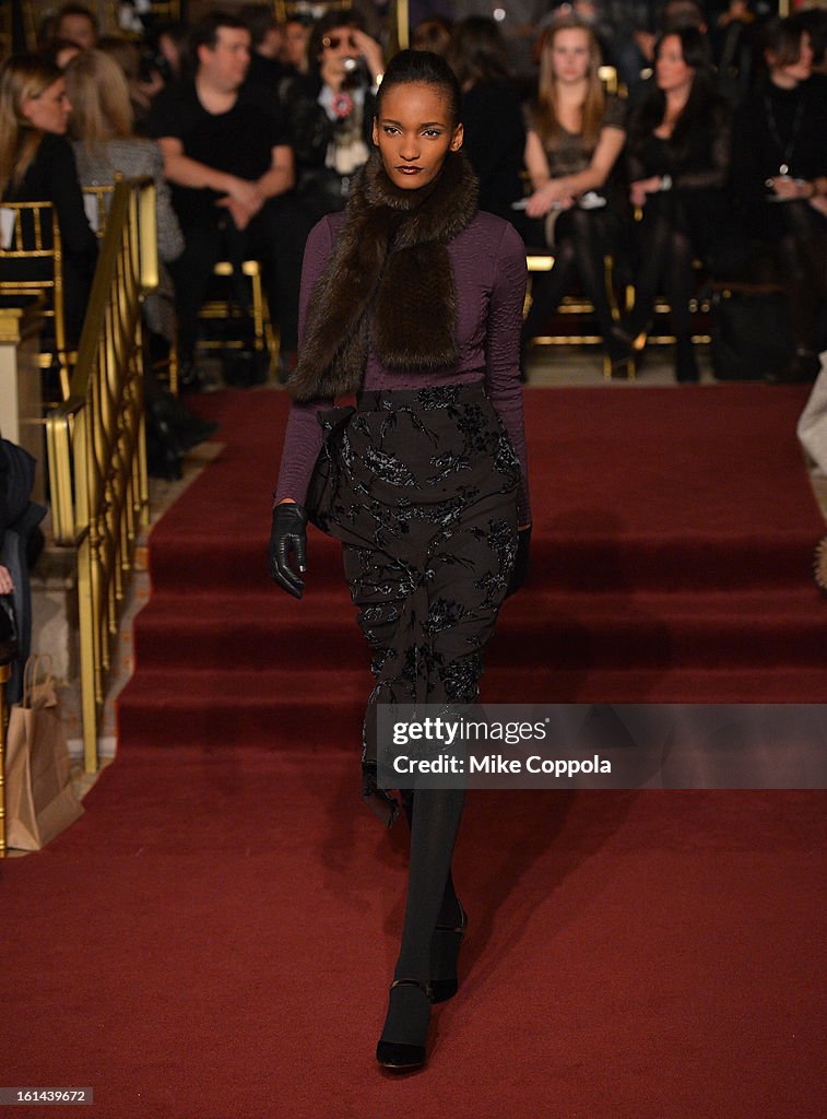 Zac Posen - Runway - Fall 2013 Mercedes-Benz Fashion Week