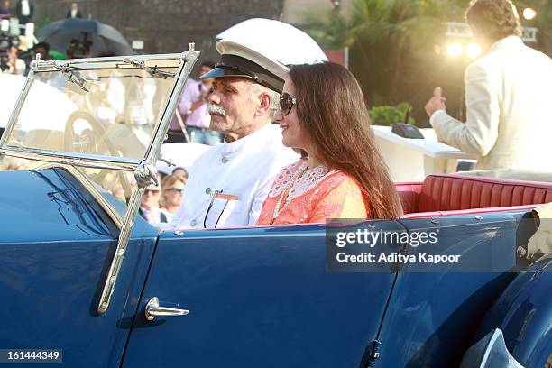 Judges' choice winner, the 1931 Invicta S-class during the Cartier 'Travel With Style' Concours 2013 at Taj Lands End on February 10th 2013 in...