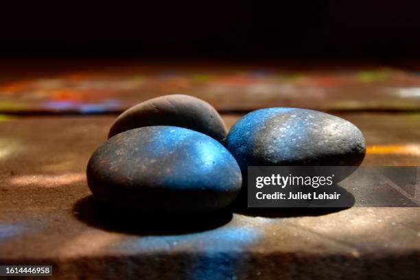 prayer stones. - st bees stock pictures, royalty-free photos & images